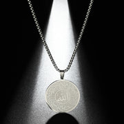 Men Calligraphy Necklace Accessories Jewellery